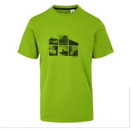 Tricou bărbați Regatta Fingal Stretch verde GrenoblGreen