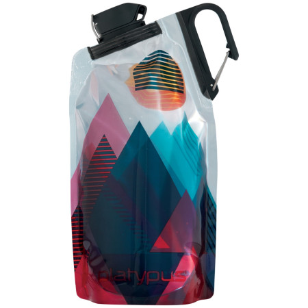 Sticlă pliantă Platypus DuoLock SoftBottle 0,75l roșu