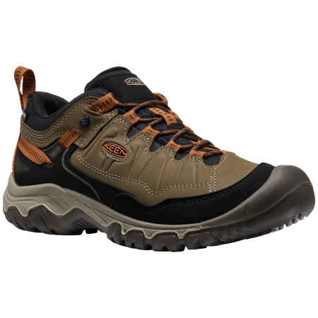 Încălțăminte de trekking pentru bărbați Keen Targhee Iv Wp Wide Men khaki sea turtle/roasted pecan