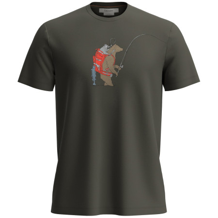 Tricou funcțional bărbați Icebreaker Merino 150 Tech Lite SS Tee Bear Catch