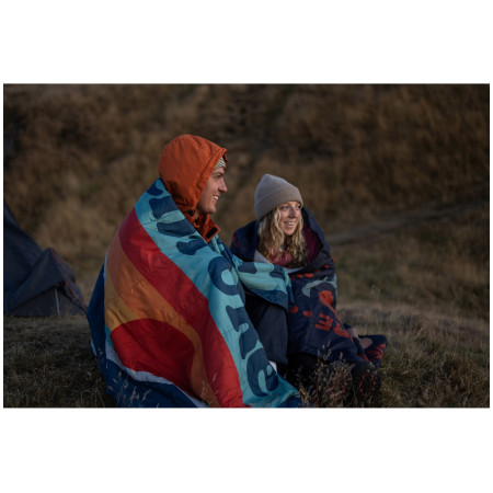Pătură LifeVenture Sundown Berber Lined Blanket