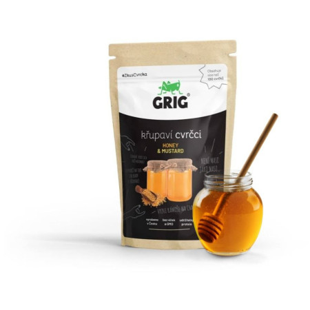 Greieri comestibili Grig Honey & Mustard