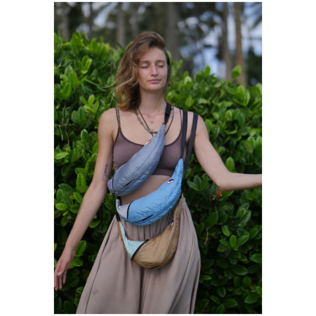 Borsetă Ticket to the moon Upcycled Sling Bag