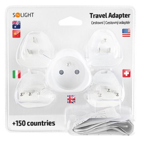 Adaptor Solight Set convertoare priză