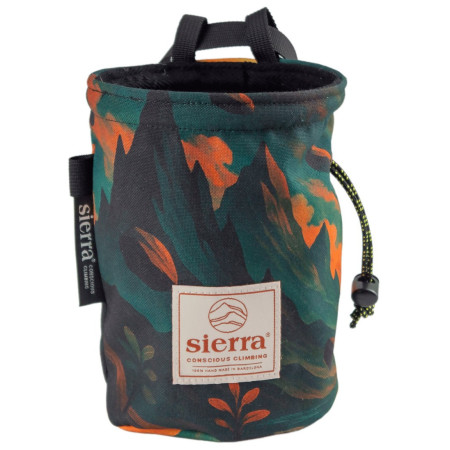 Săculeț pentru magneziu SIERRA Climbing Element Series verde/portocaliu