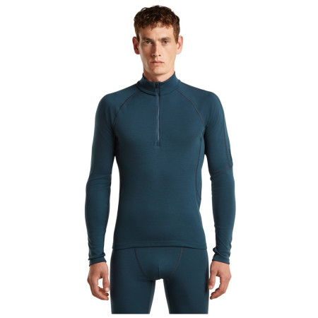 Tricou funcțional bărbați Icebreaker M 300 MerinoFine Polar LS Half Zip