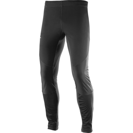 Pantaloni bărbați Salomon Agile Softshell Tight negru