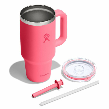 Cană termică Hydro Flask 32 Oz Travel Tumbler Clear Lid