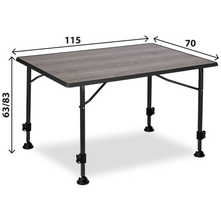 Masă Brunner Linear Greywood 115