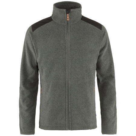 Hanorac funcțional bărbați Fjällräven Sten Fleece M gri închis Dark Grey