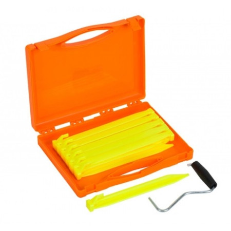 Set la cort Vango Bolt Plastic Peg Set