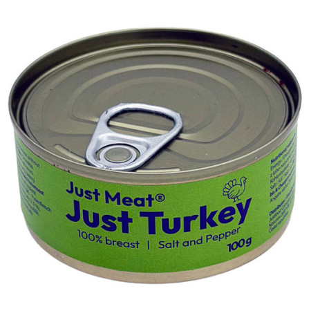 Conservă Just Meat Krůtí prsa 100 g verde
