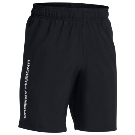 Pantaloni scurți copii Under Armour UA Tech Woven Wordmark Short Black