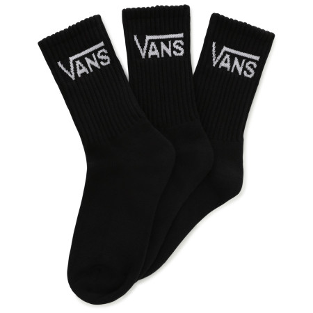Șosete femei Vans Wm Classic Crew 6.5-10 3Pk negru