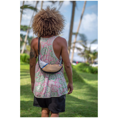 Borsetă Ticket to the moon Upcycled Sling Bag Unique Edition