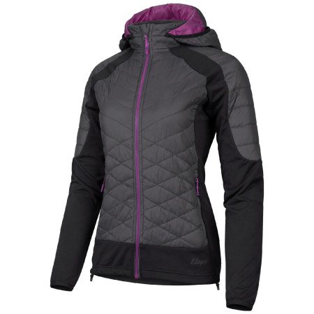 Hanorac funcțional de damă Etape Sierra Pro 3.0 gri/violet antracit/fialová