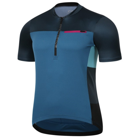 Tricou de ciclism bărbați Protective 114007-890 P-Gravel Pit albastru