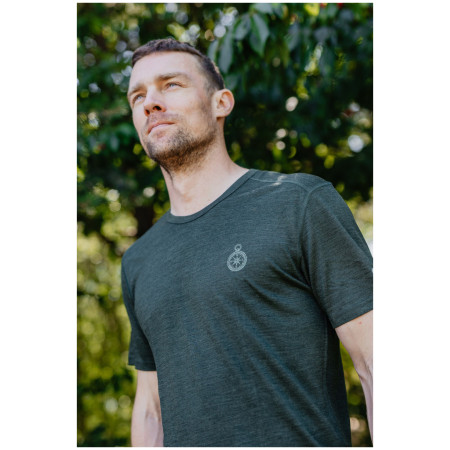 Tricou bărbați Zulu Merino Quest 160 Short Comfy