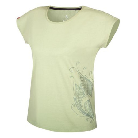 Tricou femei Ocún Kimo T Women Blossom-Art galben/verzui Green Soft