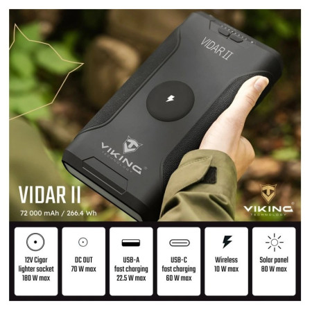 Powerbank outdoor Viking Technology Vidar II