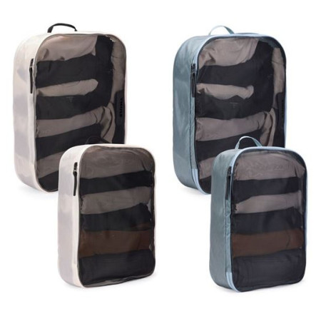 Set organizatoare Thule Packing cube set L gri/alb bílá/Pond Gray