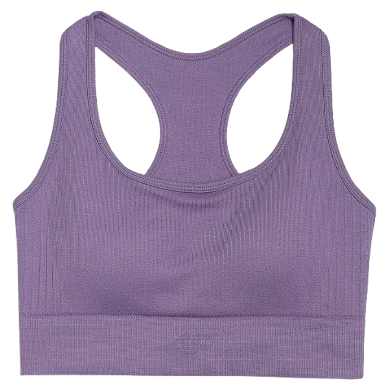 Bustieră 4F Sport Bra F176 violet DARK PINK