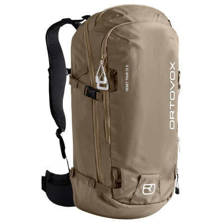 Rucsac pentru schi alpin Ortovox Venet Tour 28 S bej/maro Dark Linen