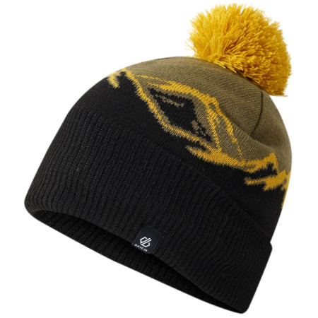Căciulă copii Dare 2b Fernie Bobble Hat negru/galben Martini olive/Black