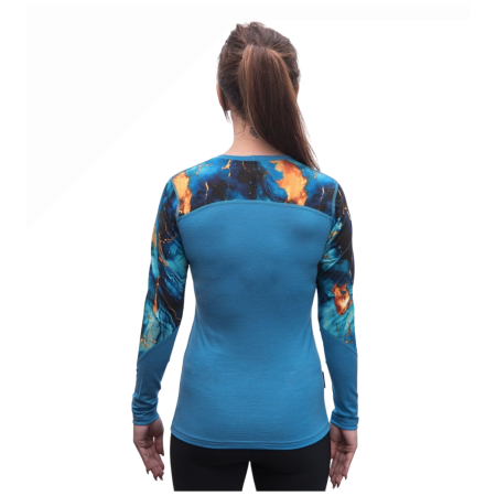 Tricou femei Sensor Merino Impress, dl.rukáv