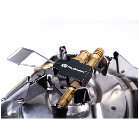 Arzător pentru camping Ridge Monkey Quad Connect Pro Full Kit