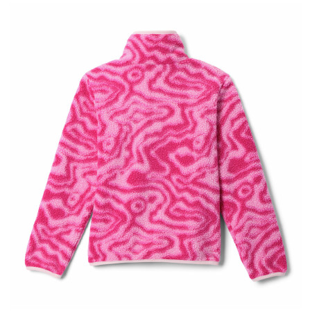 Hanorac copii Columbia Helvetia™ II Printed Half Snap Fleece Guava pink Topo