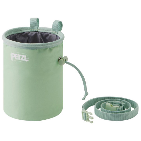 Săculeț pentru magneziu Petzl Bandi verde Jade Green