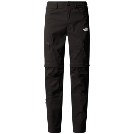 Pantaloni bărbați The North Face Exploration Reg Tapered Convertible Pants negru TNF BLACK