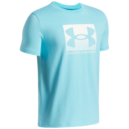 Tricou funcțional copii Under Armour UA B Boxed Sports Update SS Fresco Blue