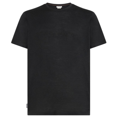 Tricou funcțional bărbați Icebreaker M 150 Tech Lite SS Tee IB Stitchline negru Black