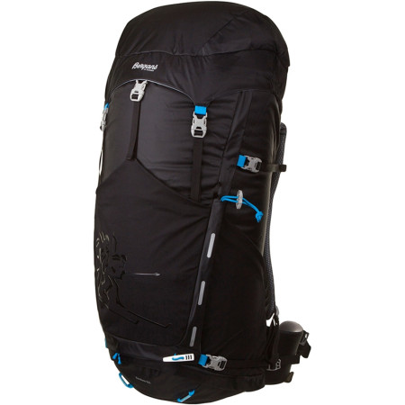 Rucsac femei Bergans Rondane 65L negru/albastru Black/BrSeablue