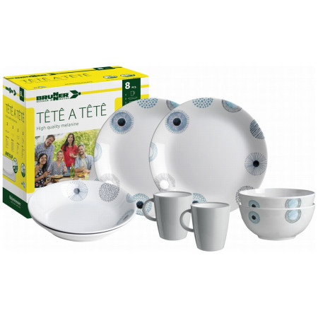 Set vase Brunner Set tête-à-tête Deep Sea 8 pcs