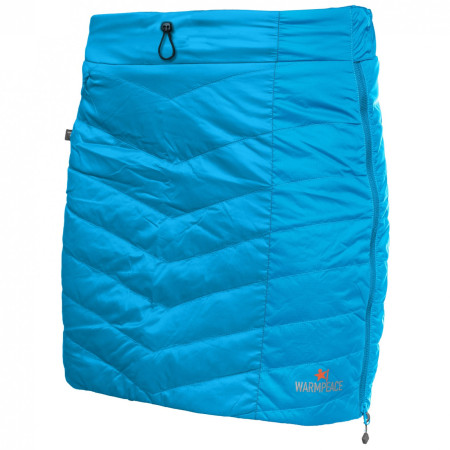 Fustă de iarnă femei Warmpeace Shee albastru ocean/mustard