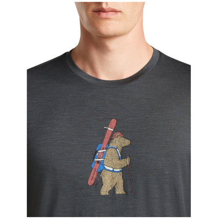 Tricou bărbați Icebreaker Men Merino 150 Tech Lite Bear Tour