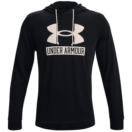 Hanorac bărbați Under Armour Rival Terry Logo Hoodie negru
