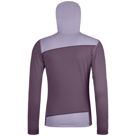 Hanorac funcțional de damă Ortovox Fleece Light Hoody W violet Wild Berry