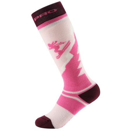 Șosete copii Alpine Pro Skyro Pink