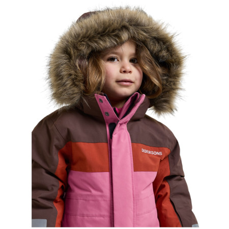 Salopetă copii Didriksons Bjärven Kds Cover 5 Shadow Brown