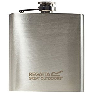 Sticlă plată Regatta 170ml Hip Flask argintiu Silver (6XE)