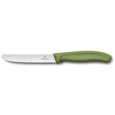 Cuțit de bucătărie Victorinox Swiss Classic 11 cm - Limited Edition verde Olive Grove