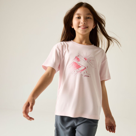 Tricou copii Regatta Aria Pink Haze