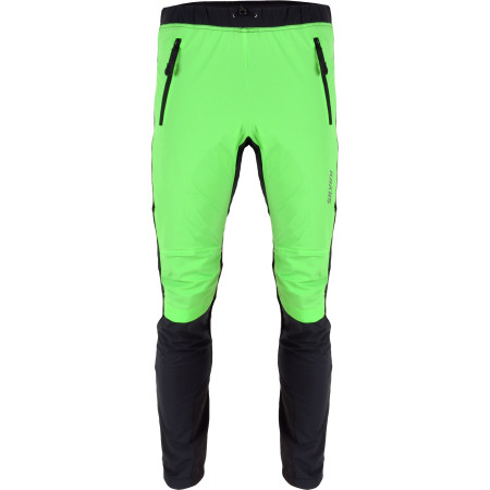 Pantaloni bărbați Silvini Soracte MP1144 negru/verde black-green