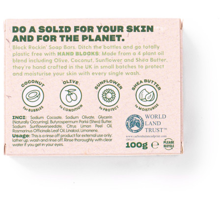 Săpun de voiaj Totally Solid Hand Soap - Lemon & Rosemary