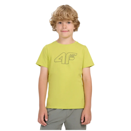 Tricou copii 4F Tshirt M2417 Lemon