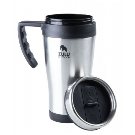 Cană termică Zulu Travel Mug argintiu